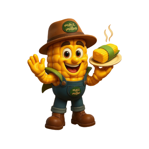 mascote maiz food