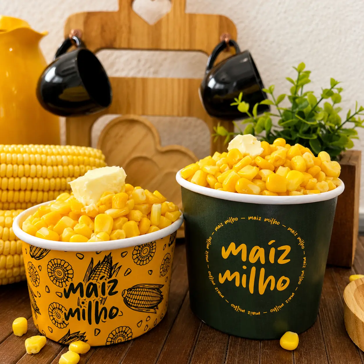 milho congelado cozido franquia maiz food